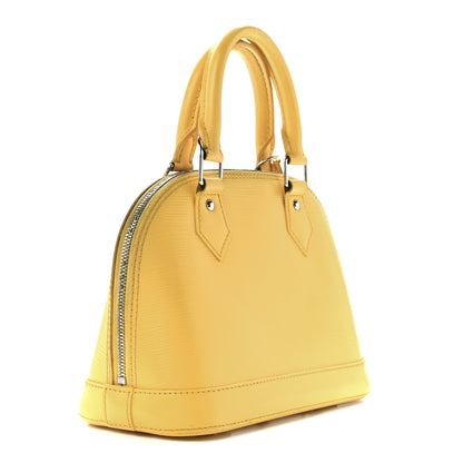 Louis Vuitton Epi Alma BB Citron 3 of 11