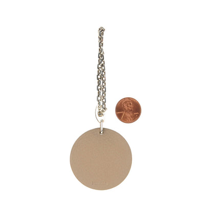 Hermes Togo Hippo Bag Charm Gris Tourterelle 2 of 5
