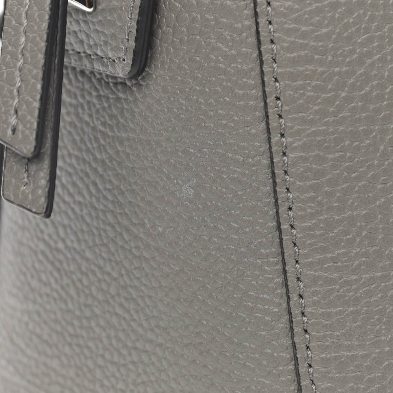 MCM Grained Calfskin Large Ella Boston Grey 12 of 12
