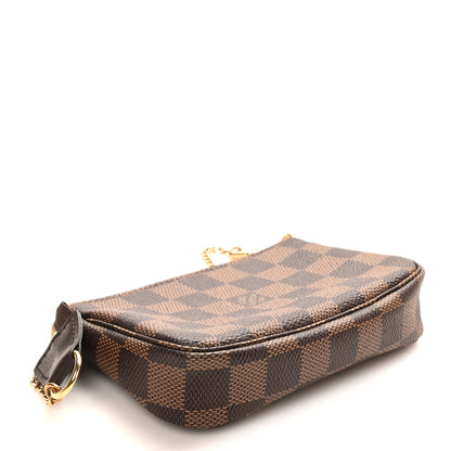Louis Vuitton Damier Ebene Mini Pochette Accessories 4 of 10