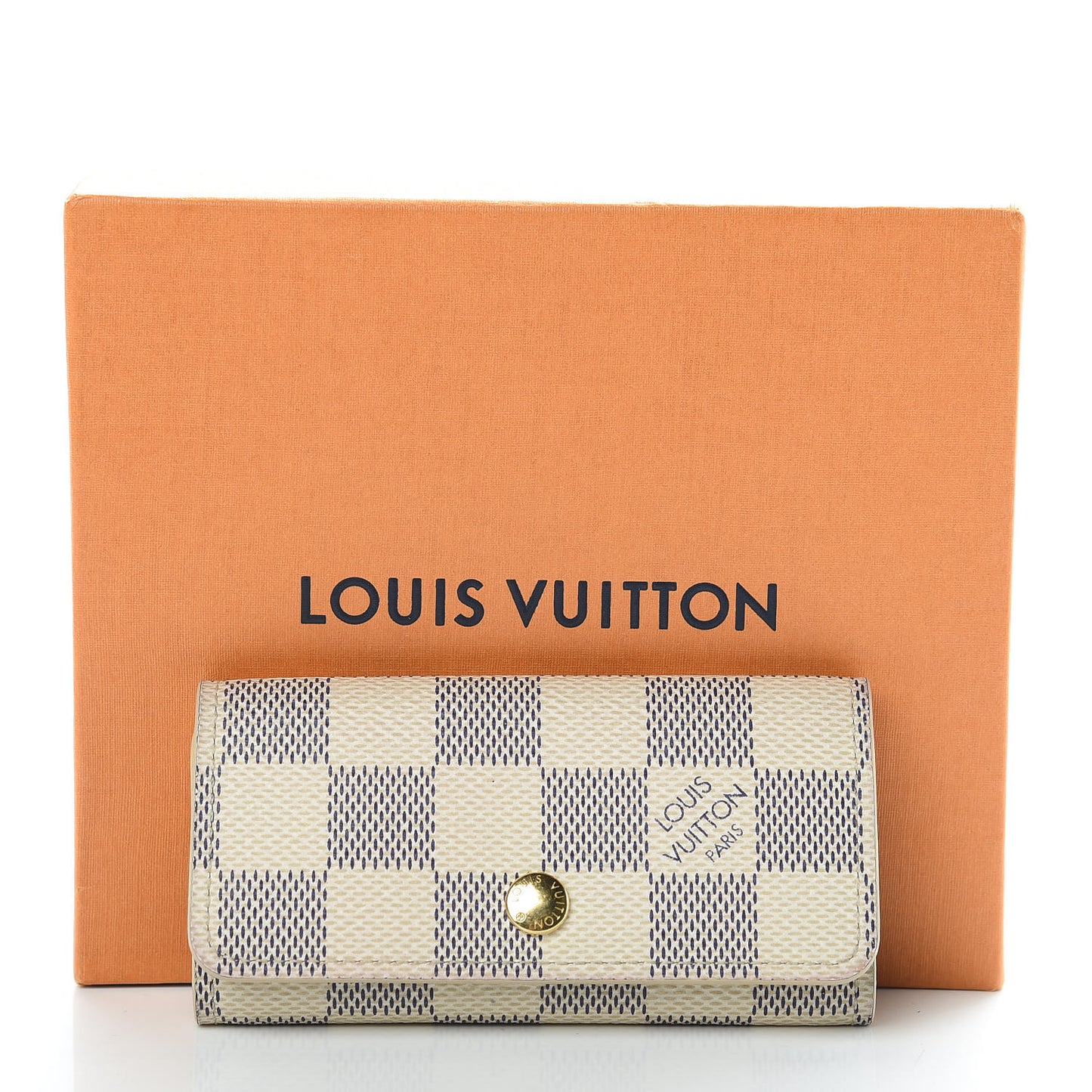 Damier Azur Multicles 4 Key Holder