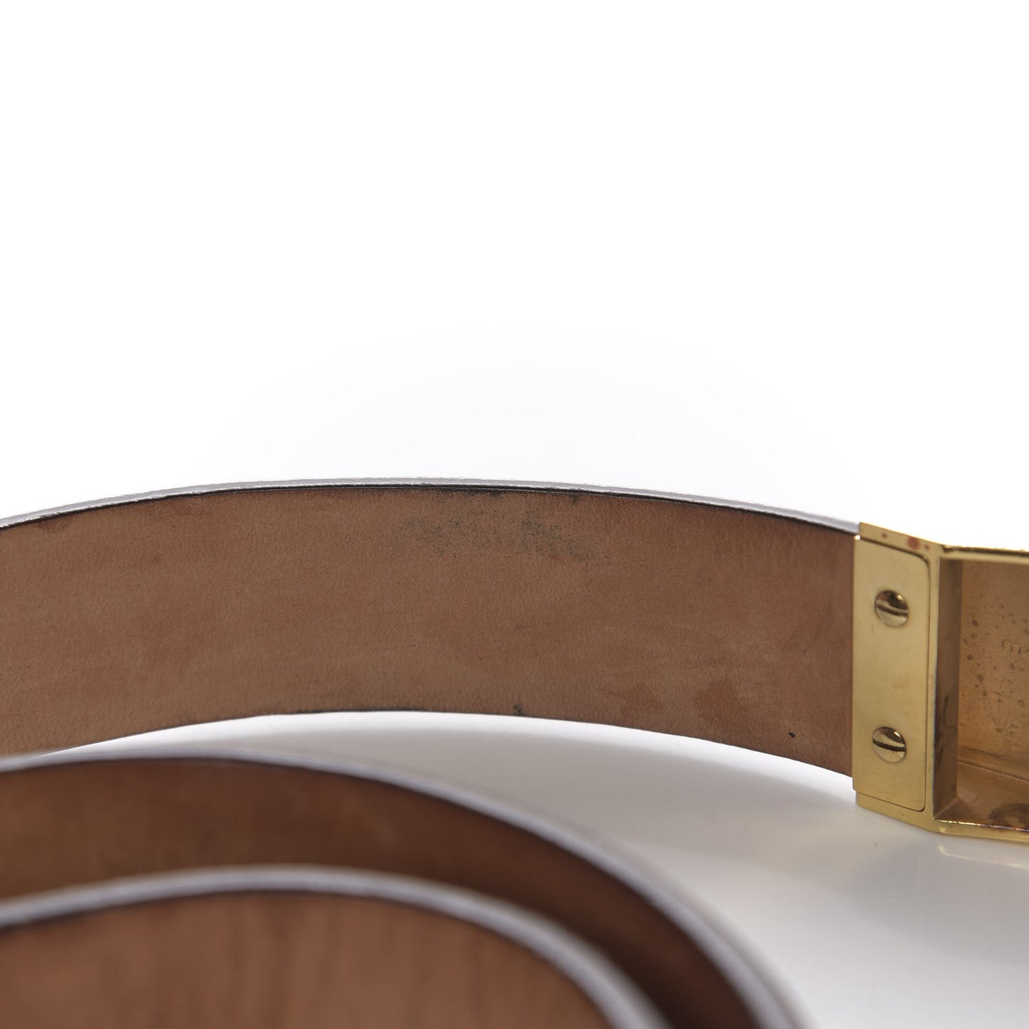 Monogram Ceinture Belt Gold Buckle 70 28