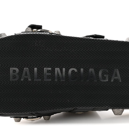 Balenciaga Agneau Arena Cagole Mens Slide Sandals 43 Black 8 of 9