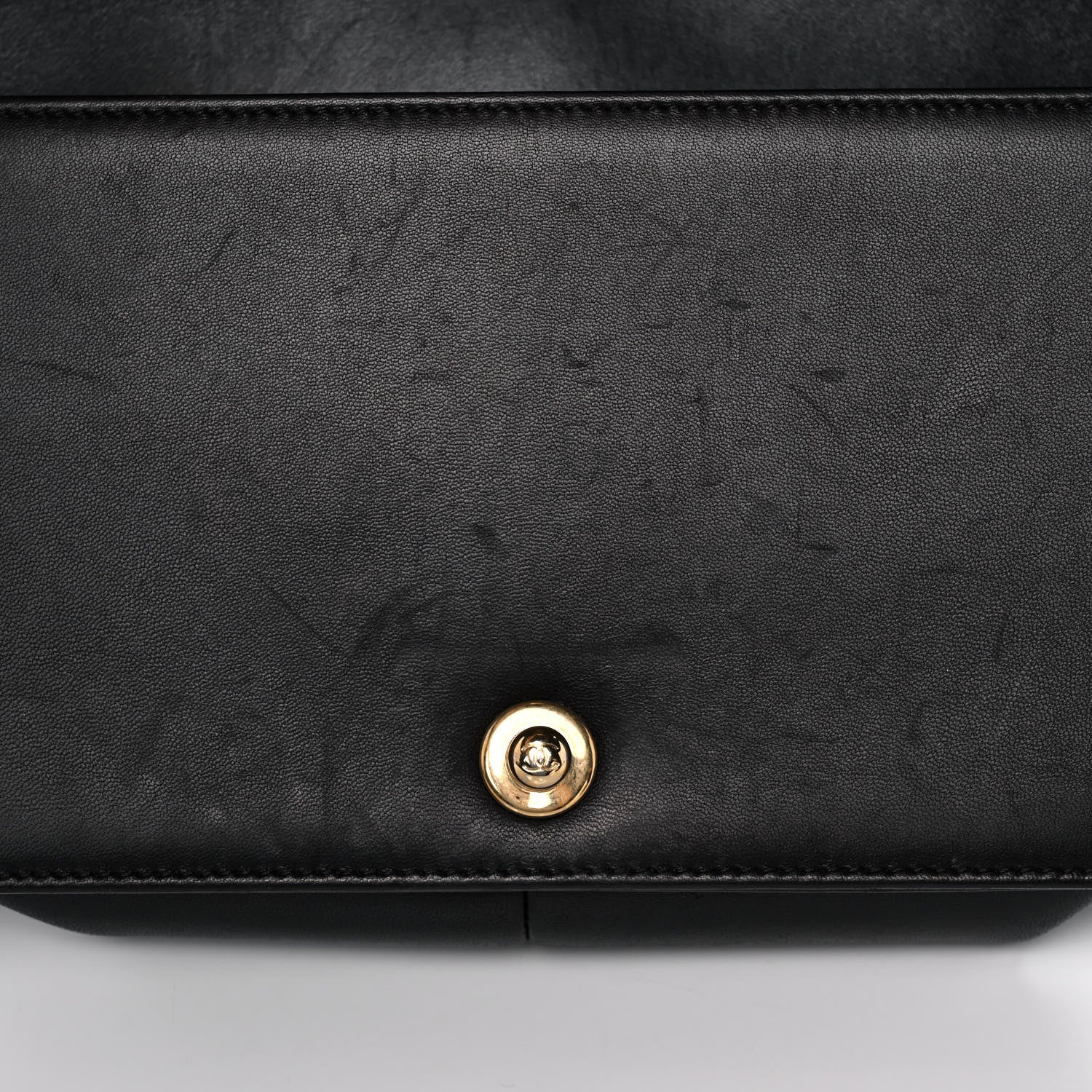 Chanel Lambskin Quilted Medium Boy Flap Black 12 of 12