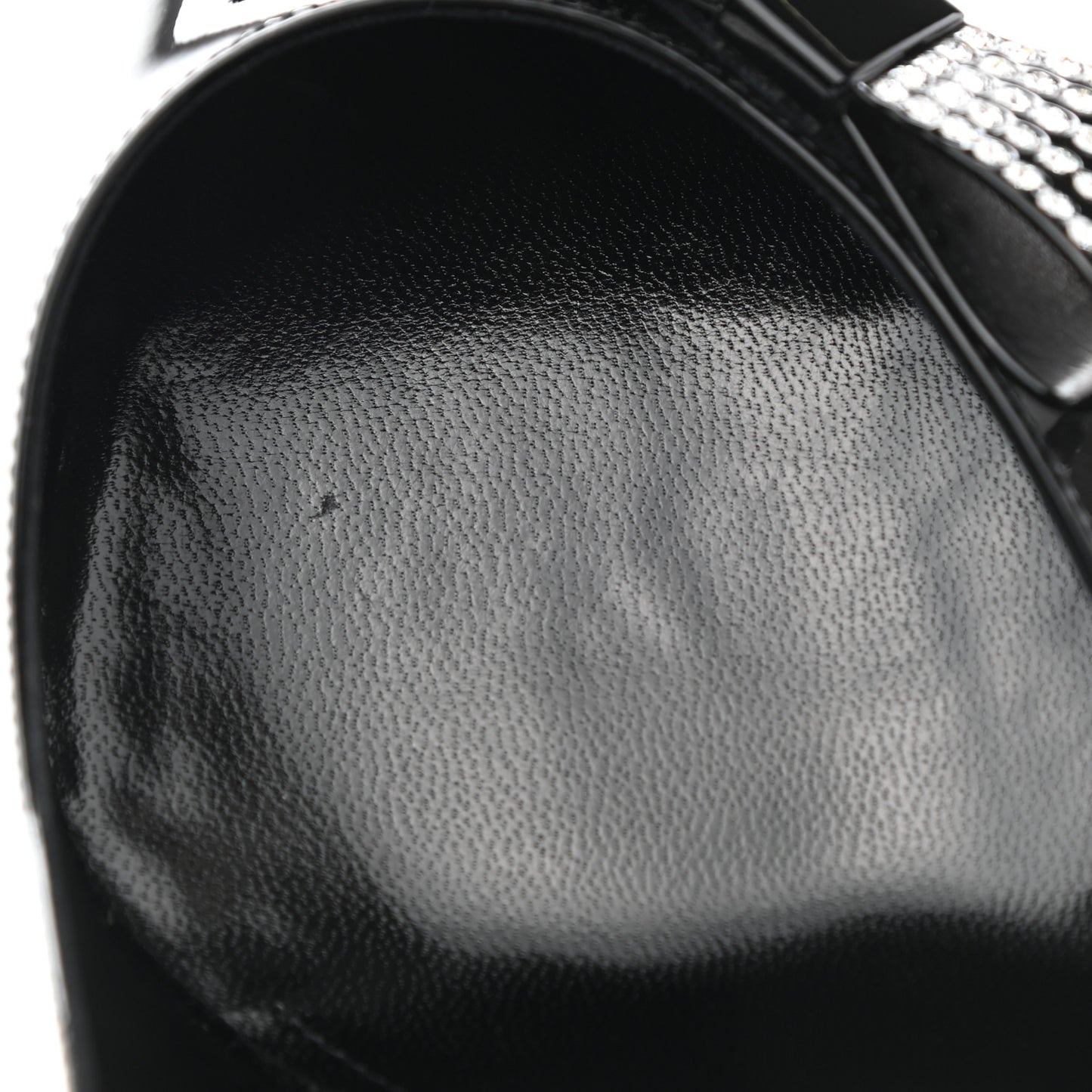 Patent Calfskin Zoe Bow 85 Pumps 39 Black