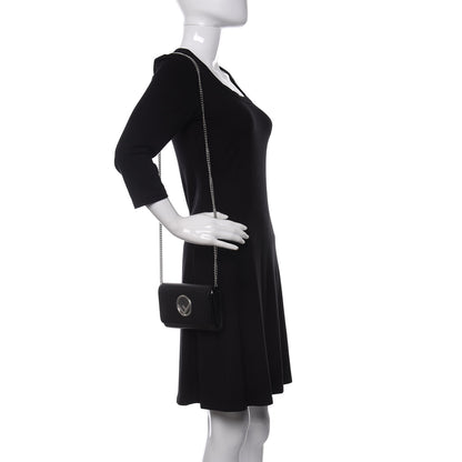 Fendi Vitello Cruise F is Fendi Wallet on Chain Black 2 of 11