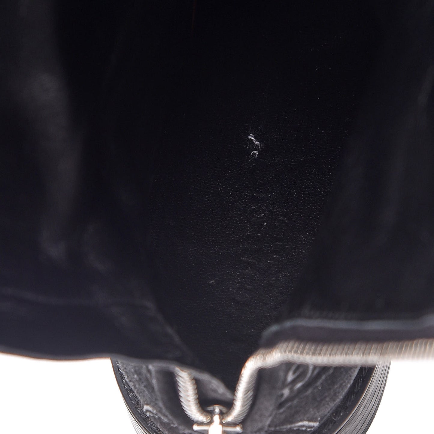 Suede Softy GG Knee High Riding Boots 37 Black