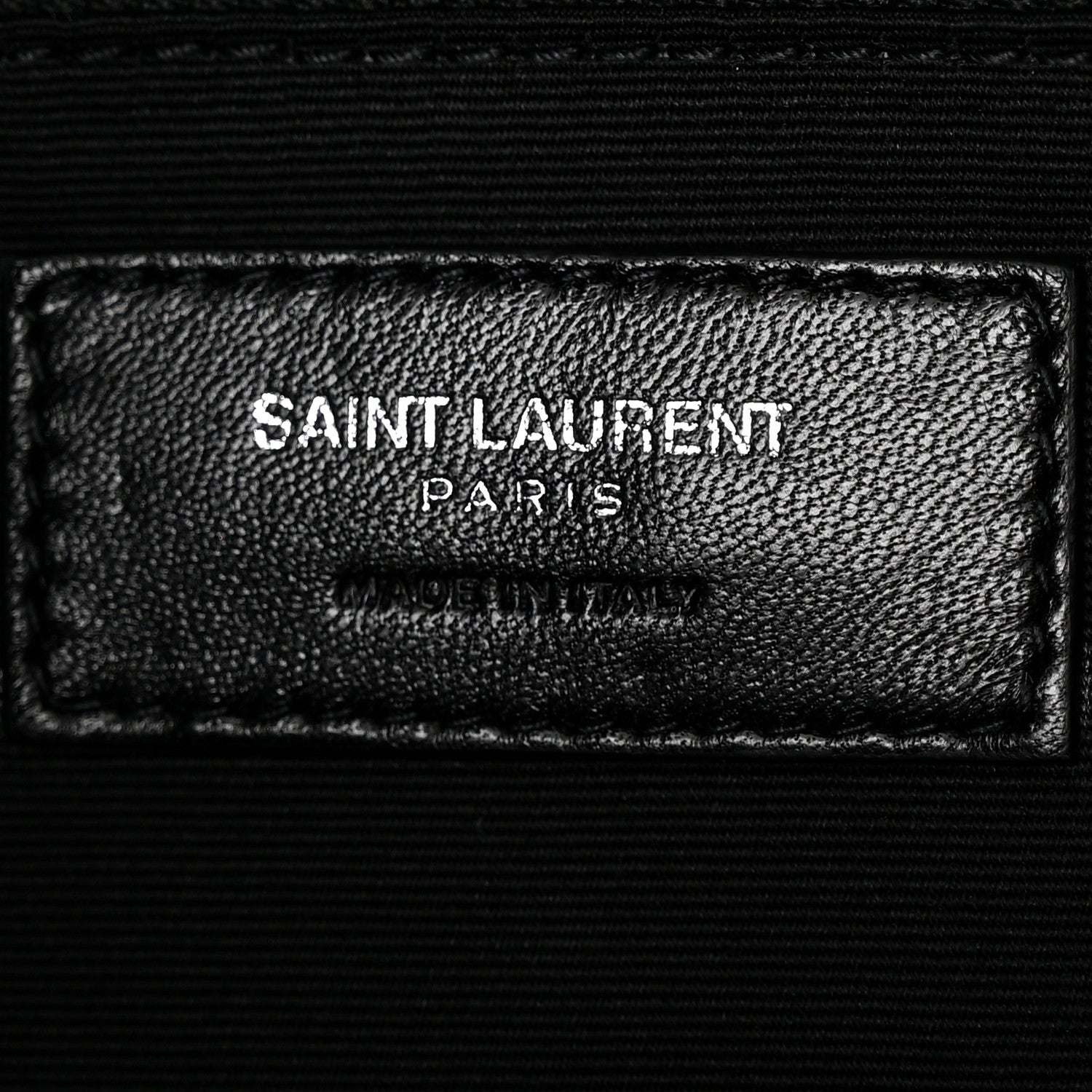 Saint Laurent Calfskin Y Quilted Monogram Medium Loulou Chain Satchel Lipstick Red 6 of 11