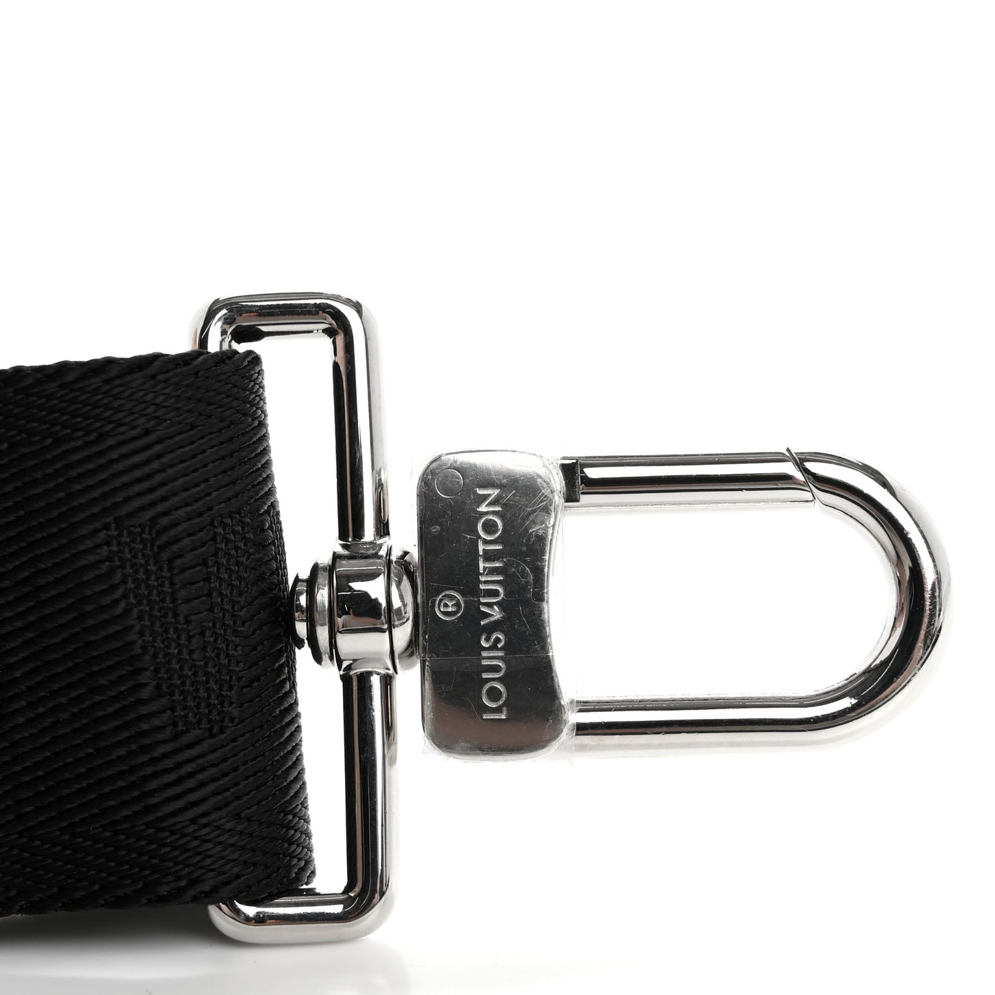 Nylon Gaston Strap Black Sky Blue