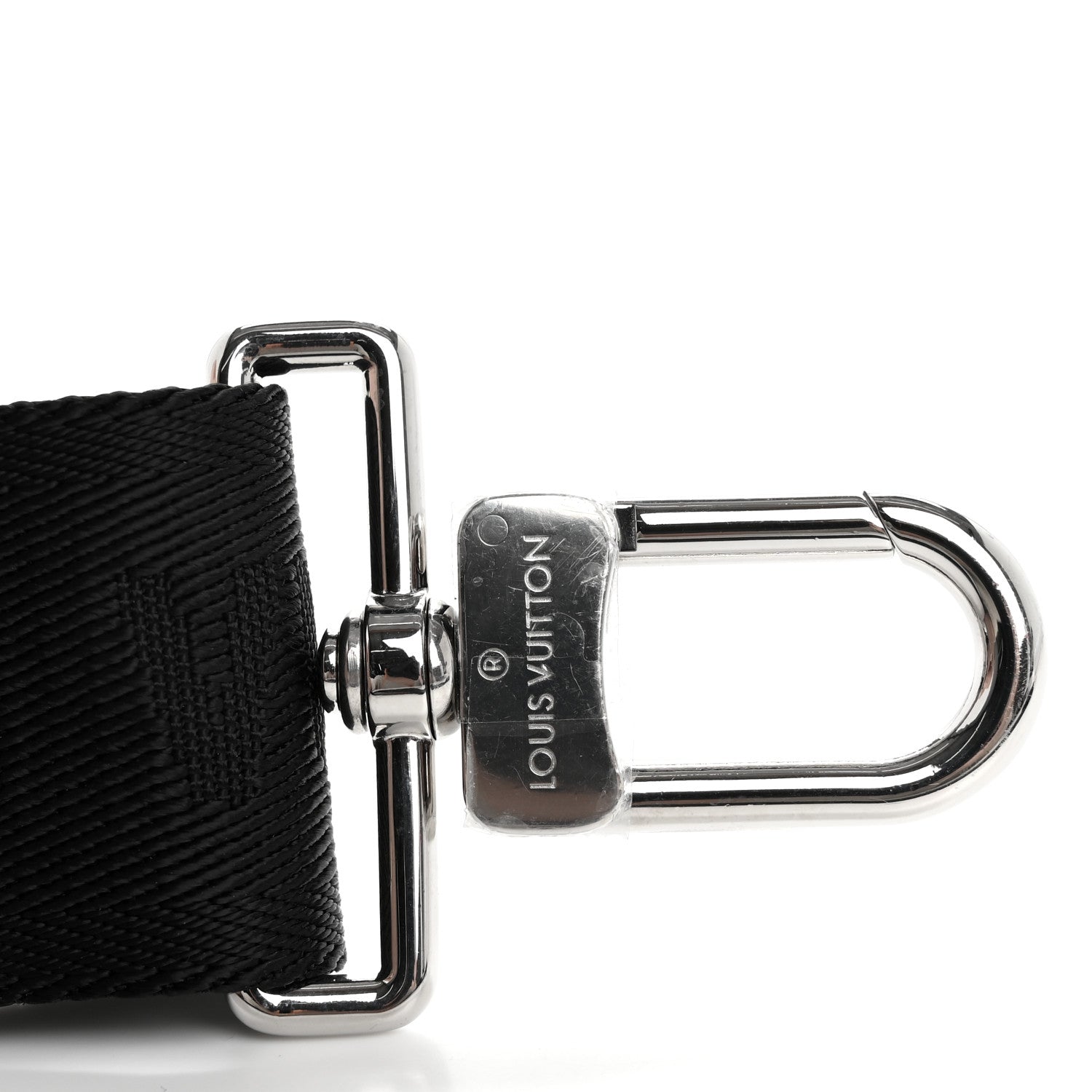 Louis Vuitton Nylon Gaston Strap Black Sky Blue 3 of 3