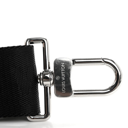 Louis Vuitton Nylon Gaston Strap Black Sky Blue 3 of 3
