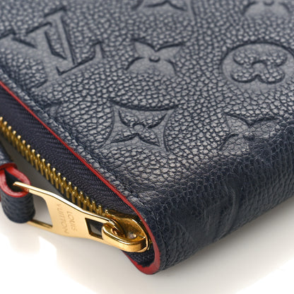Louis Vuitton Empreinte Zippy Wallet Marine Rouge 7 of 8