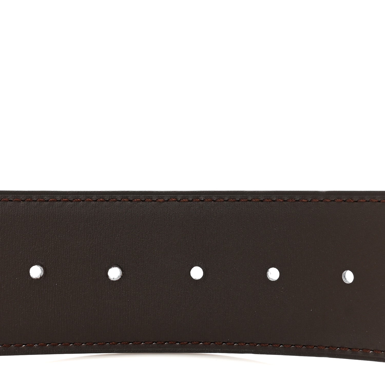 Hermes Box Swift 38mm Belt Strap 95 38 Black Chocolate 4 of 6