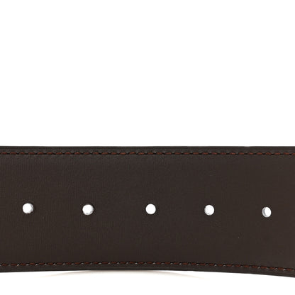 Hermes Box Swift 38mm Belt Strap 95 38 Black Chocolate 4 of 6