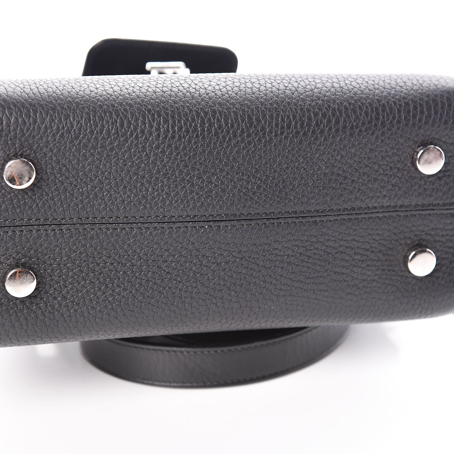 Christian Dior Grained Calfskin Mini Diorever Flap Black 11 of 13