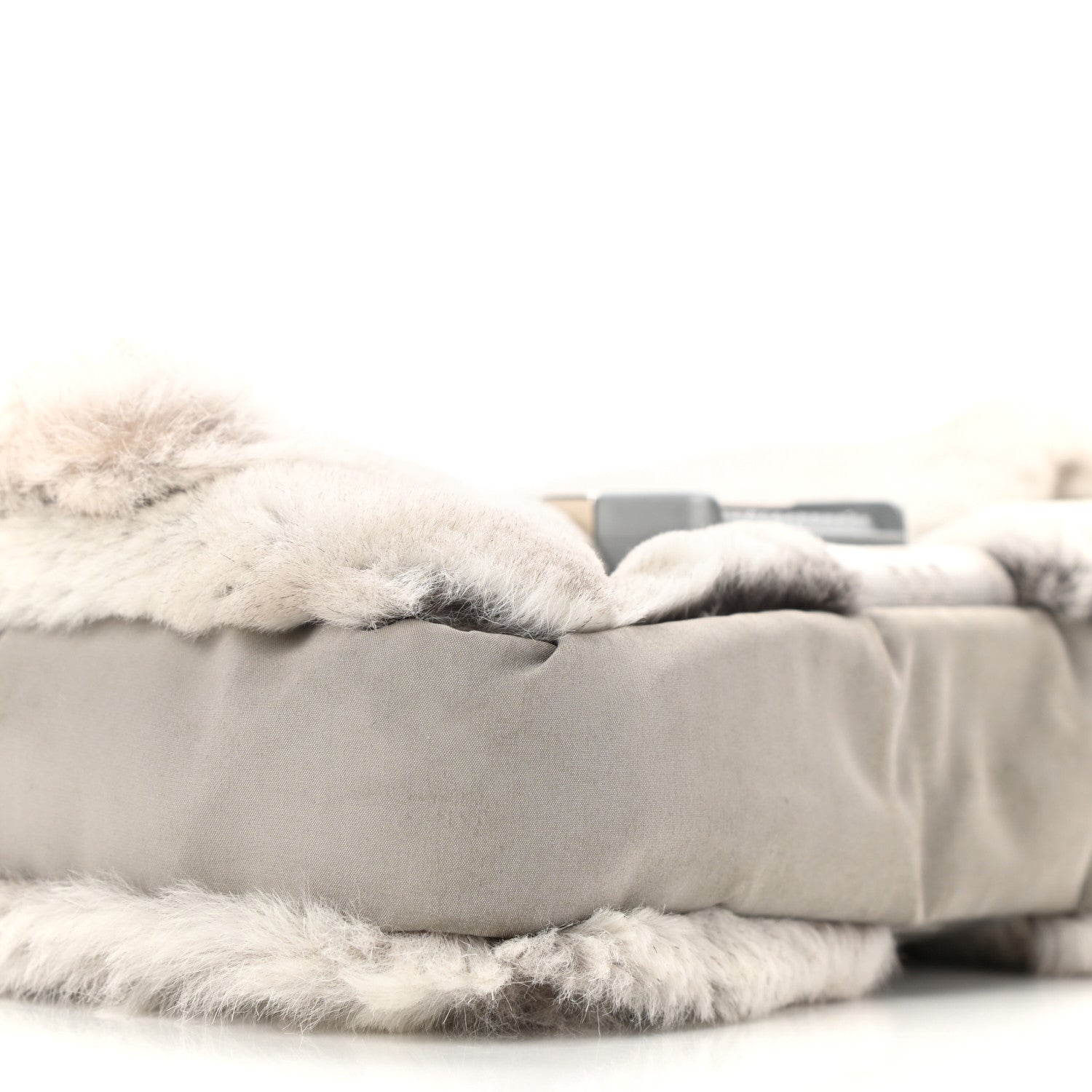 Chanel Rabbit Fur Sport Flap Grey 8 of 9