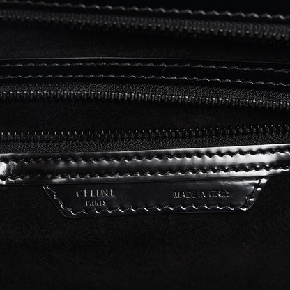 Celine Spazzolato Calfskin Small Luggage Black 6 of 7