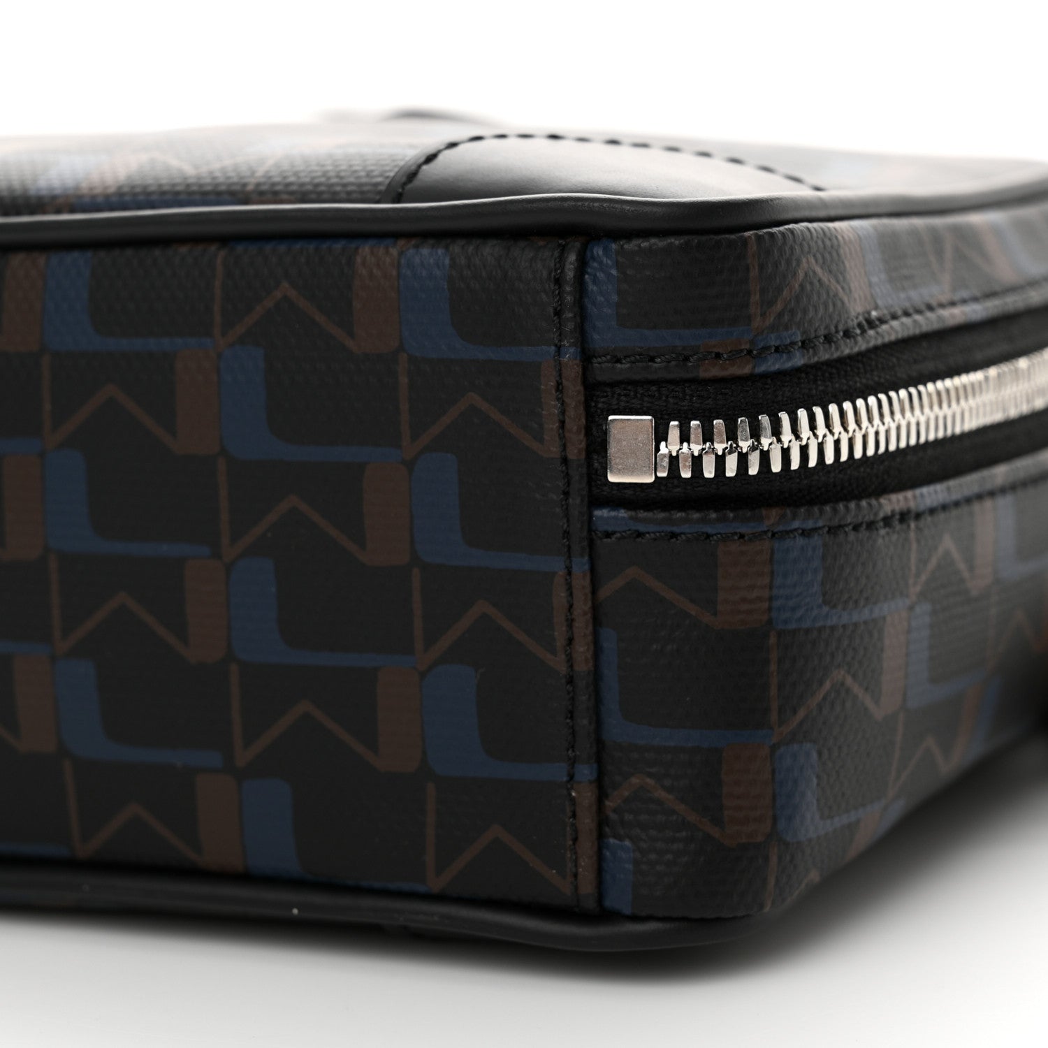 Moynat Toile 1920 Maxi Camera Bag Black Blue 10 of 10