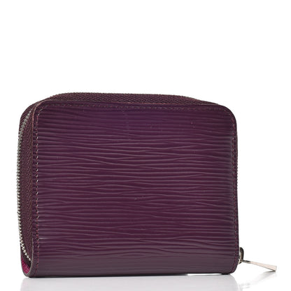 Louis Vuitton Epi Zippy Coin Purse Cassis 3 of 7