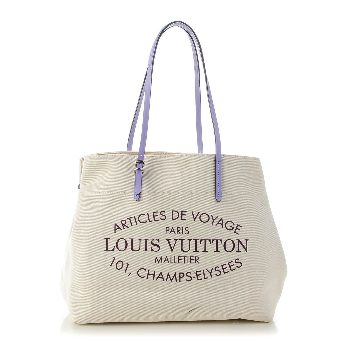 Toile Articles de Voyage Cabas MM Lilac