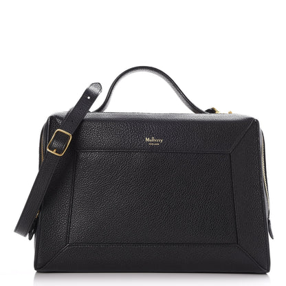 Mulberry Small Classic Grain Calfskin Hopton Black 1 of 10