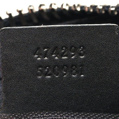 Gucci Soft GG Supreme Monogram Web Belt Bag Black Grey 8 of 12