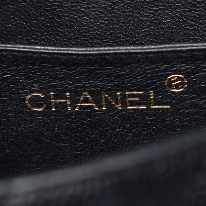 Chanel Caviar Quilted Jumbo Kelly Flap Black 6 of 14