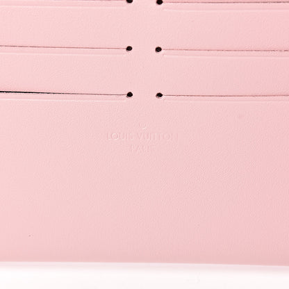 Louis Vuitton Calfskin Felicie Card Holder Insert Rose Ballerine 6 of 7