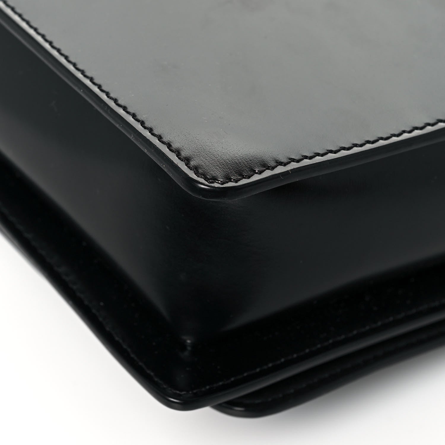 Givenchy Calfskin Infinity Flap Bag Black 9 of 13