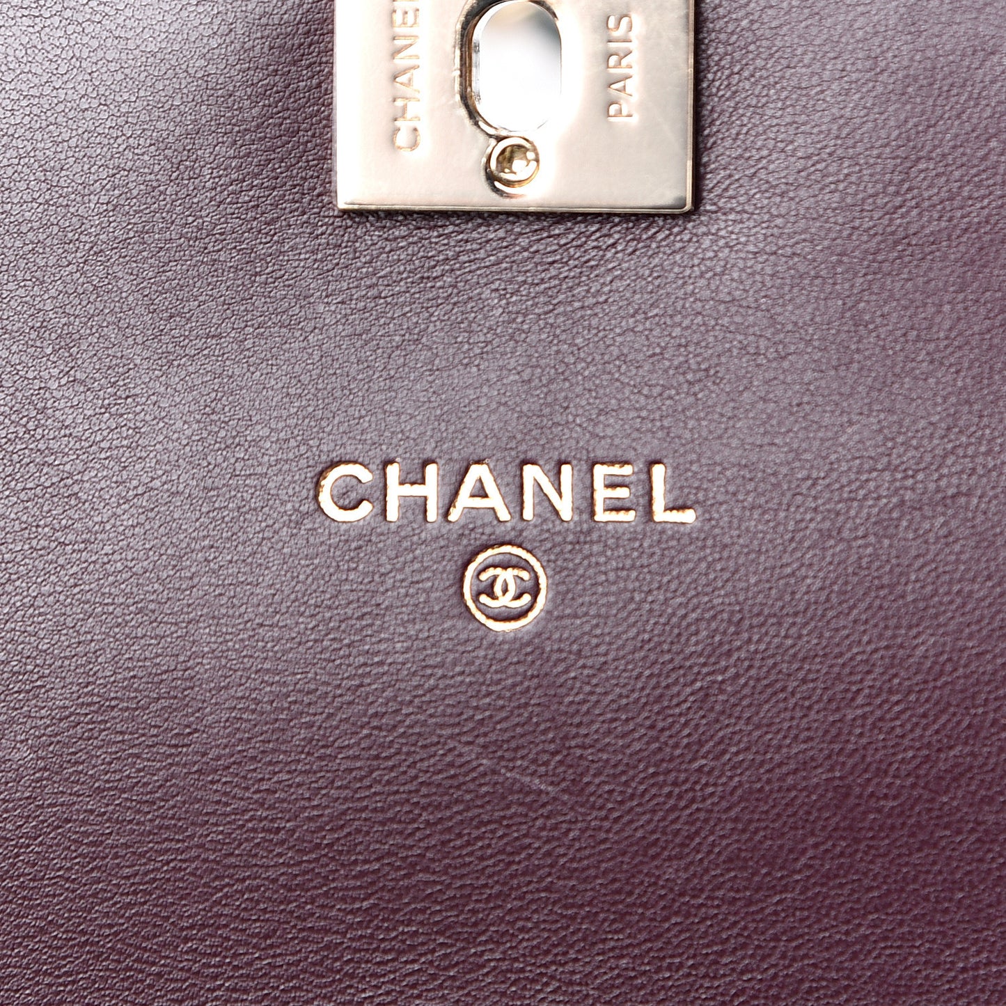 Lambskin Chevron Quilted Wallet On Chain WOC Dark Green