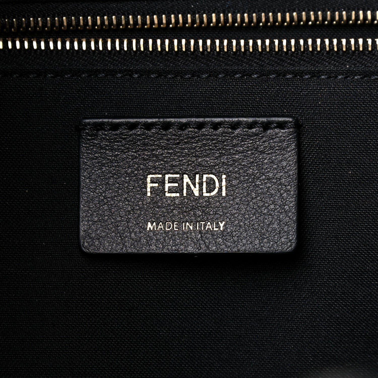 Fendi X JOSHUA VIDES Coated Canvas FF Cloudy Shopping Tote White Celeste Black 6 of 17
