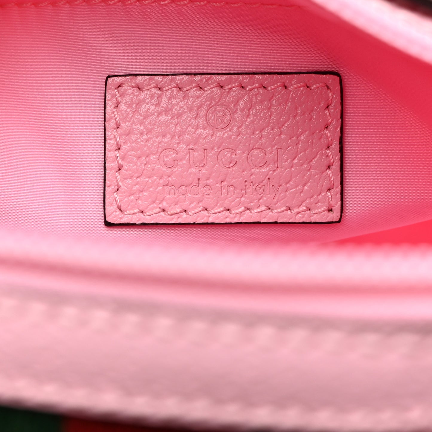 Imprime Monogram Web Cosmetic Case Pink