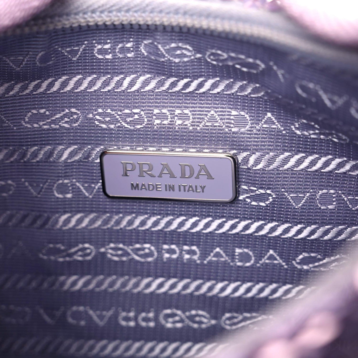 Prada Paillettes Sequin Mini Re-Edition 2000 Bag Lilium Black 9 of 10