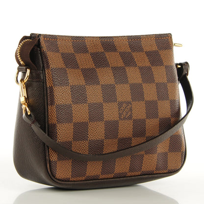 Louis Vuitton Damier Ebene Trousse Make Up Bag Pochette 3 of 7