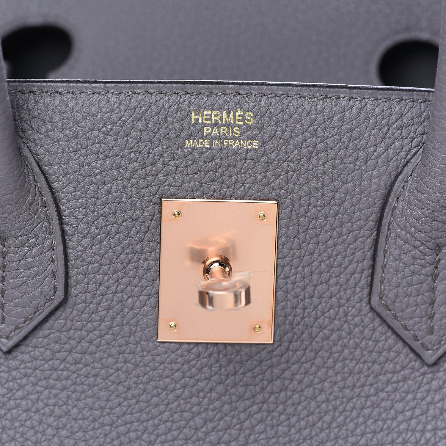 Hermes Togo Birkin 30 Etain 8 of 28