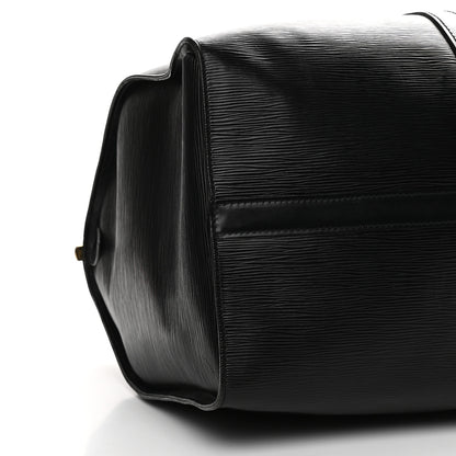 Louis Vuitton Epi Keepall 50 Black 7 of 8