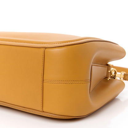 Dolce & Gabbana Smooth Calfskin Small DG Amore Satchel Bag Camel 9 of 9