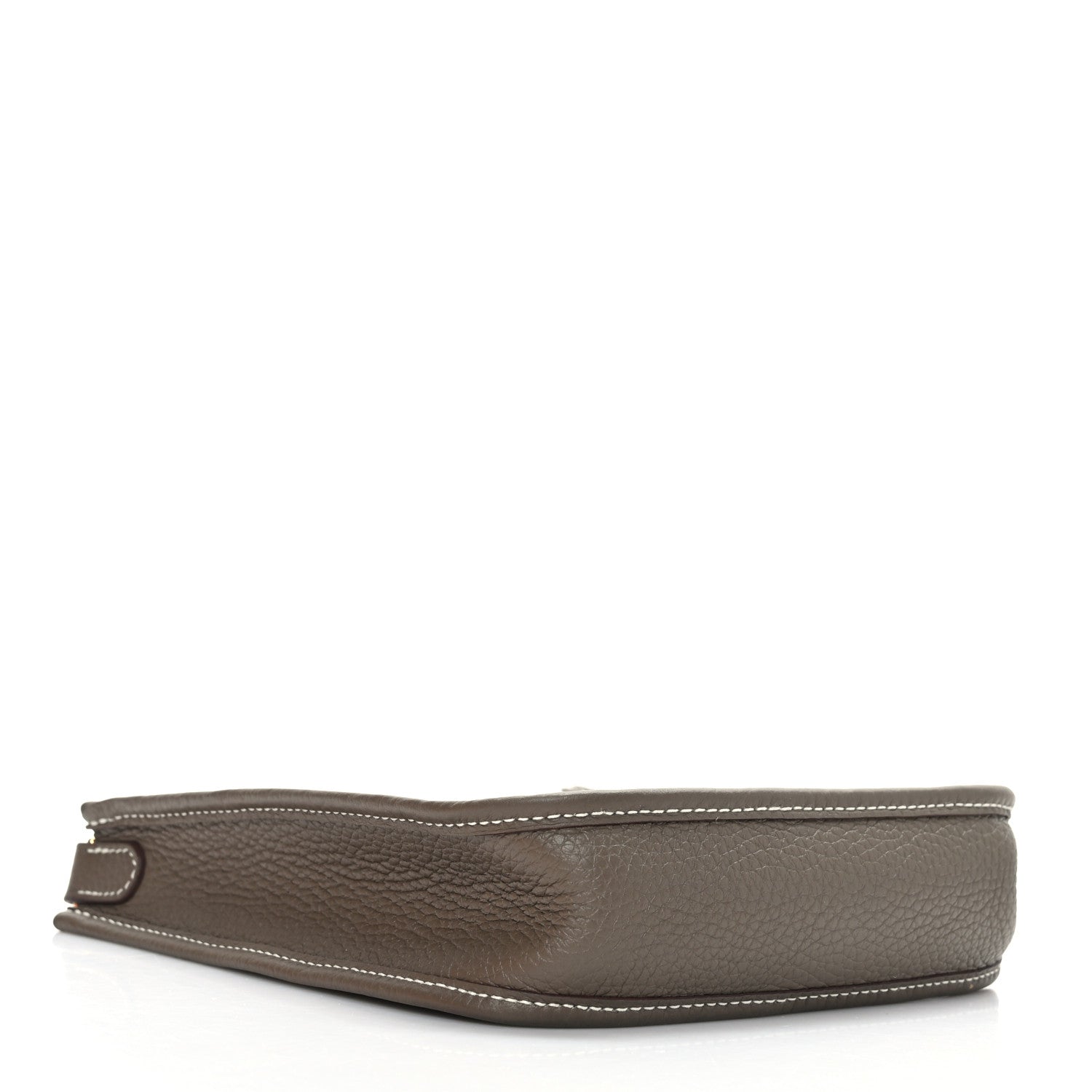 Hermes Taurillon Clemence Amazone Evelyne TPM Etoupe Bleu Indigo 4 of 10