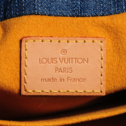 Louis Vuitton Monogram Denim Pleaty Blue 6 of 7