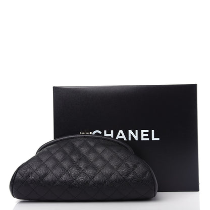 Chanel Caviar Quilted Timeless Clutch Black 8 of 8