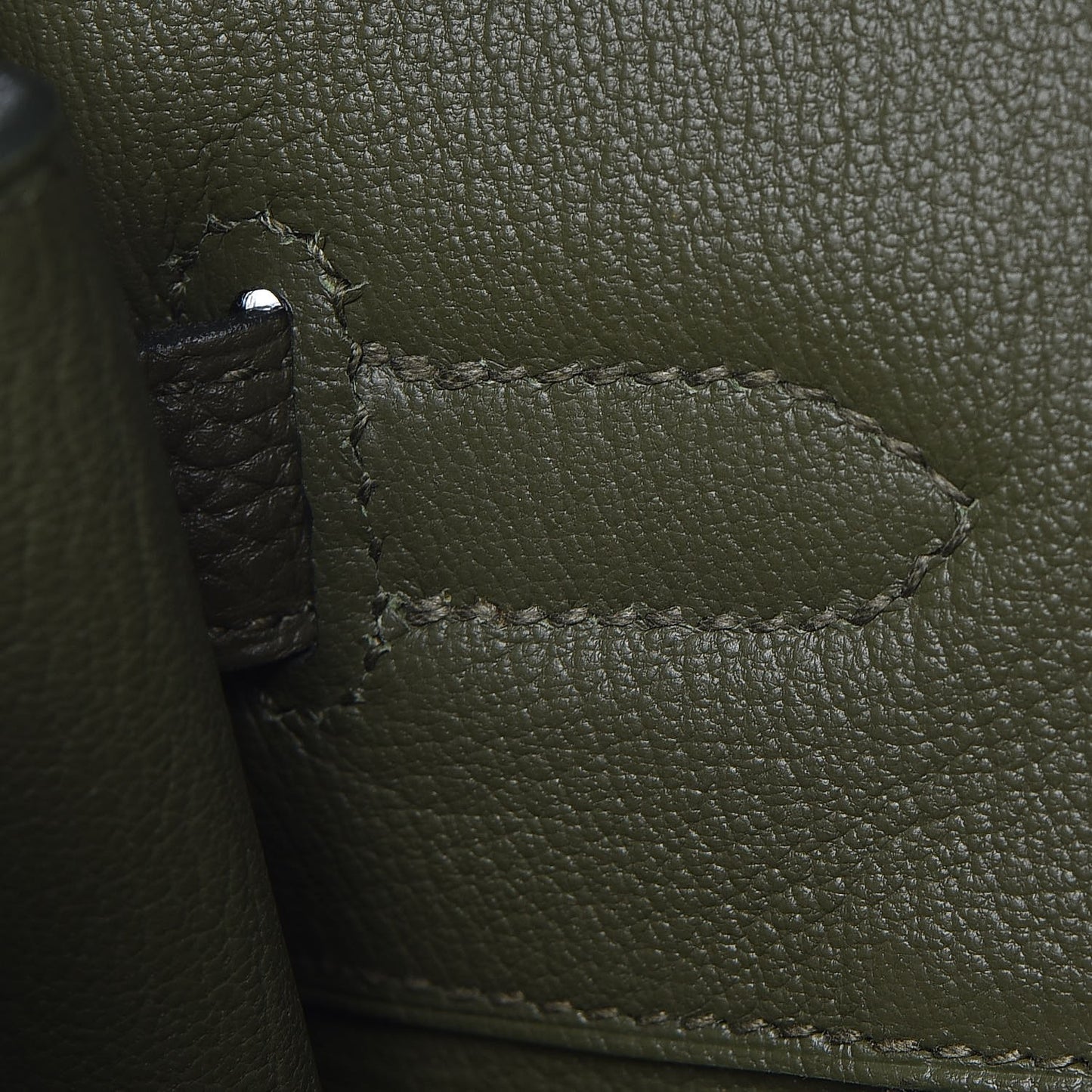 Togo Birkin 35 Vert Olive