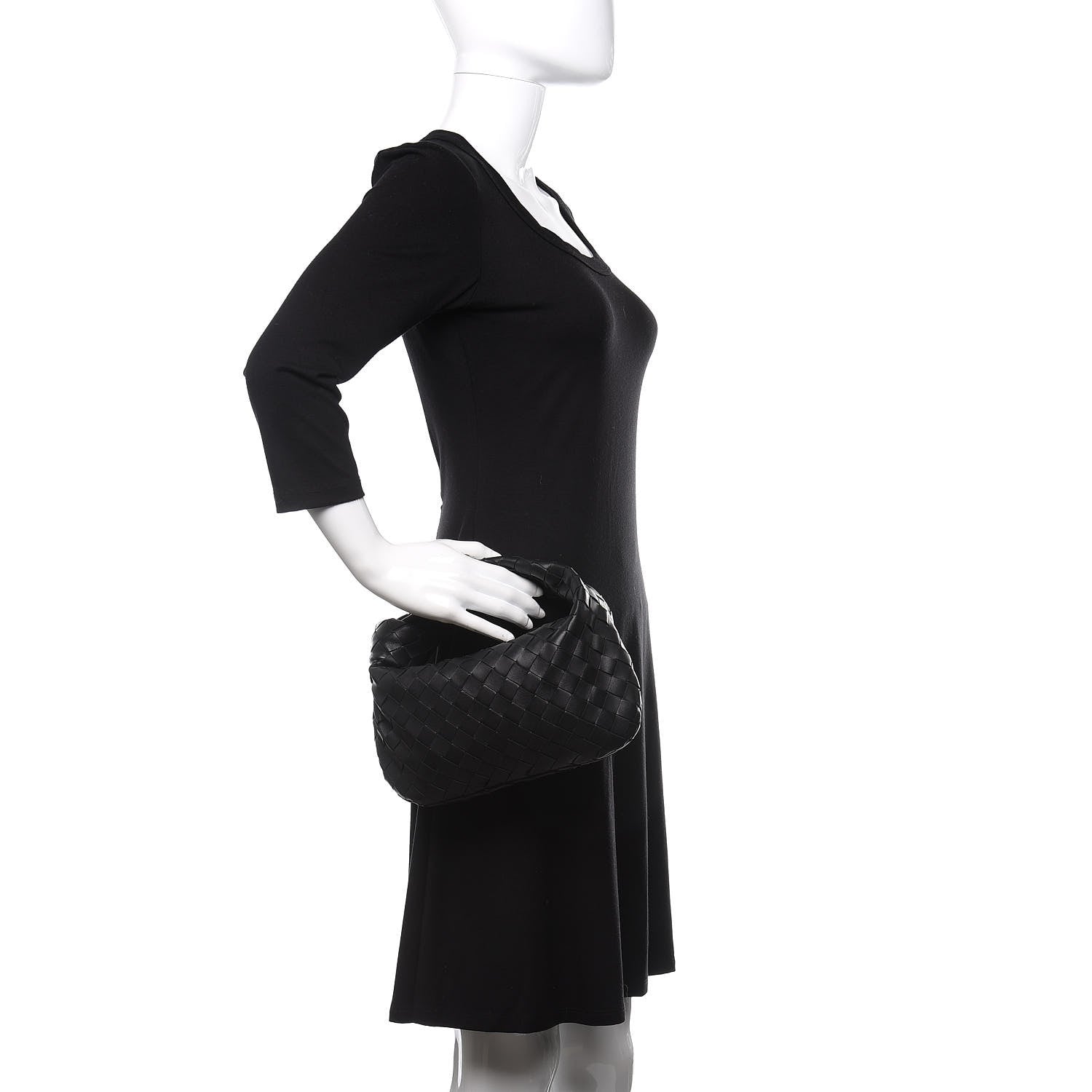 Bottega Veneta Nappa Intrecciato Mini Jodie Black 2 of 10