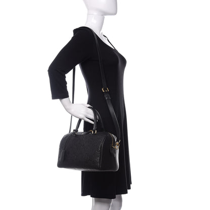 Louis Vuitton Empreinte Speedy Bandouliere 25 NM Black 2 of 9