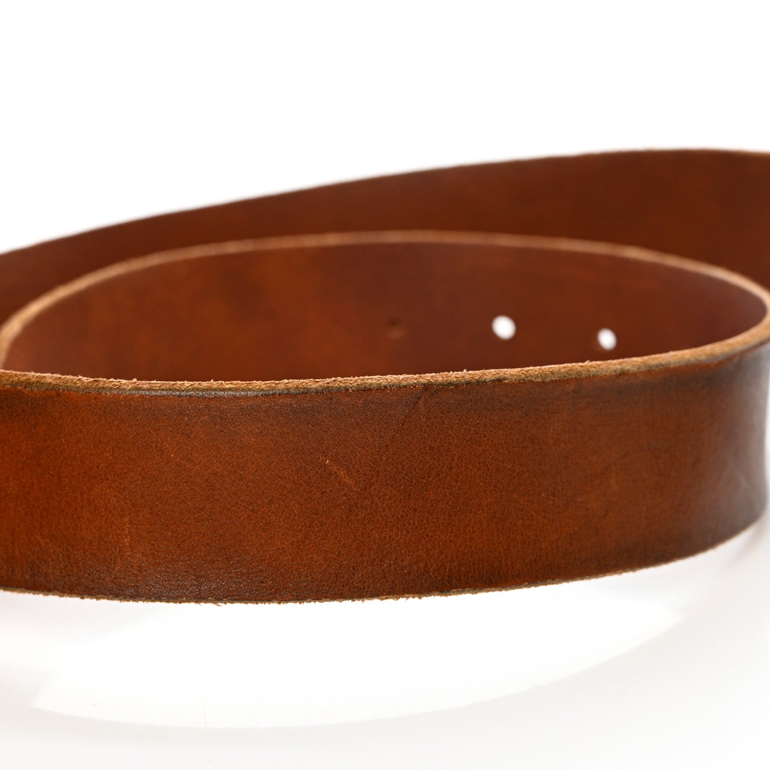 Gucci Faded Calfskin Double G 40mm Belt 80 32 Cuir 9 of 10