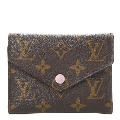 Louis Vuitton Monogram Victorine Wallet Rose Ballerine 1 of 9