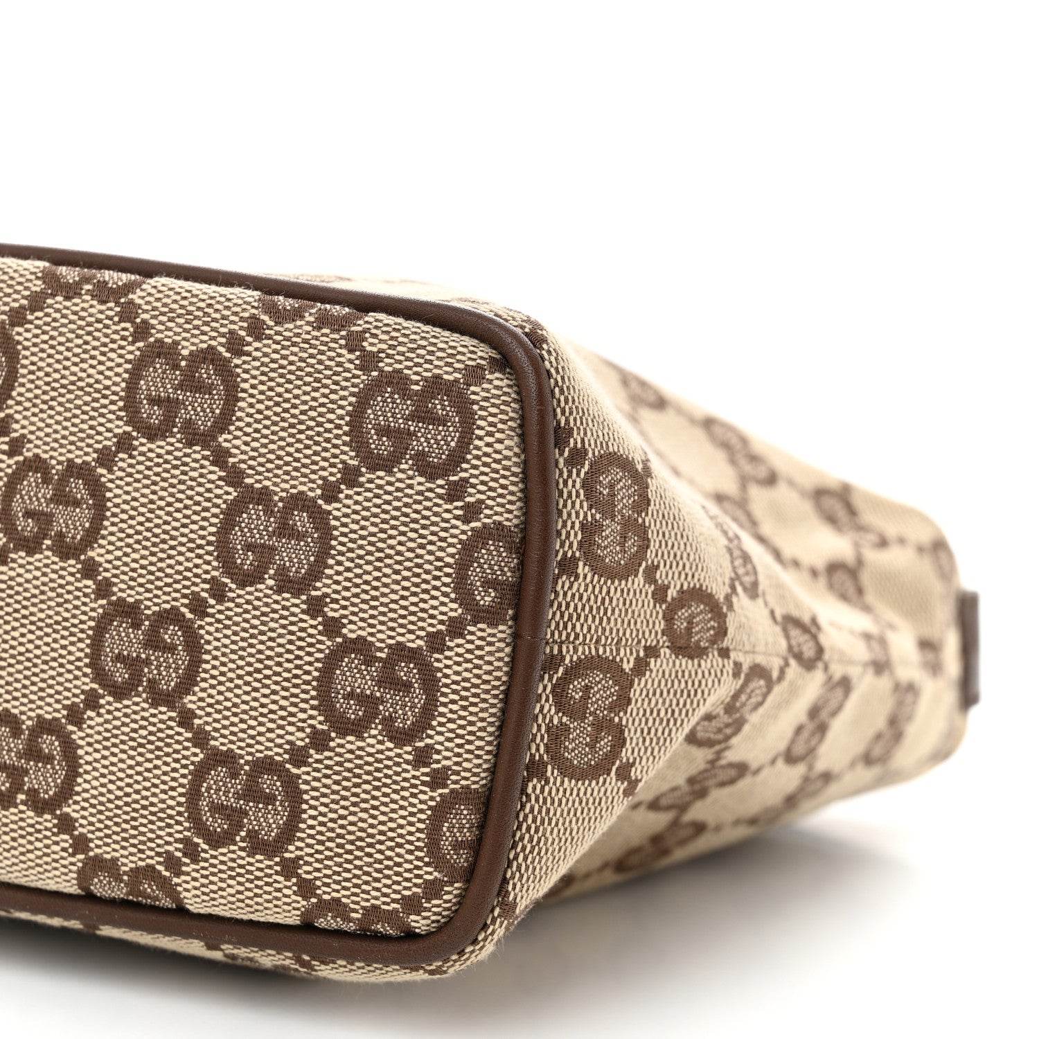 Gucci Monogram GG Pochette shoulder Bag Brown 10 of 10