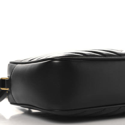 Saint Laurent Calfskin Matelasse Monogram Lou Camera Bag Black 9 of 10
