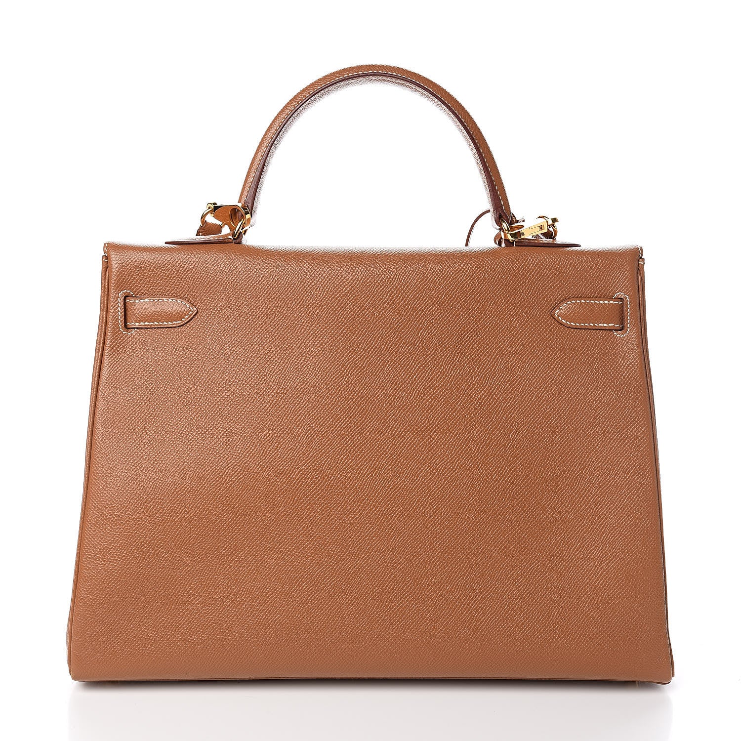 Hermes Courchevel Kelly Retourne 35 Gold 4 of 43
