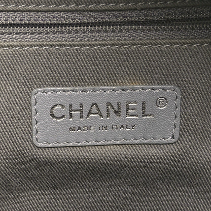Chanel Graffiti Printed Canvas Medium Backpack Beige 6 of 10