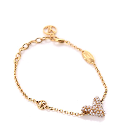 Louis Vuitton Essential V Perle Bracelet Gold 1 of 5